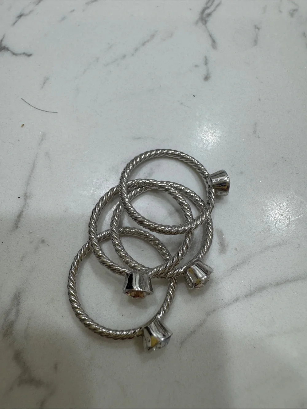 Swarovski elegant sterling
